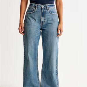 Abercrombie Curve Love High Rise Loose Jean